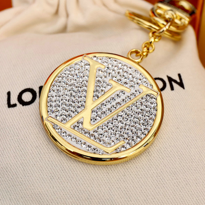 Louis Vuitton Bag Charm and Key Holder Gold M64261