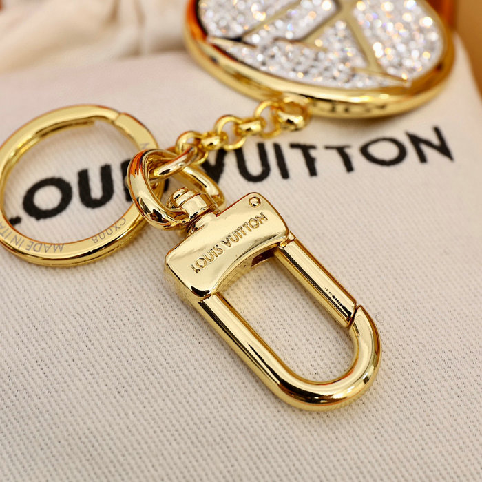 Louis Vuitton Bag Charm and Key Holder Gold M64261