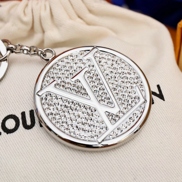 Louis Vuitton Bag Charm and Key Holder Silver M64261