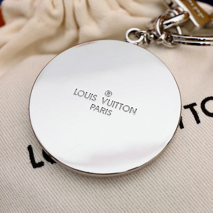 Louis Vuitton Bag Charm and Key Holder Silver M64261