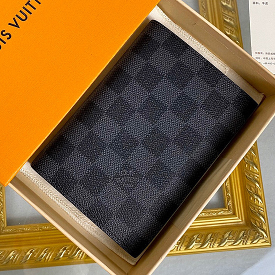 Louis Vuitton Damier Graphite Canvas Passport Cover N64411