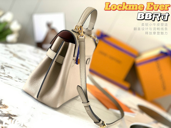 Louis Vuitton Lockme Ever BB Bag Grey M53937