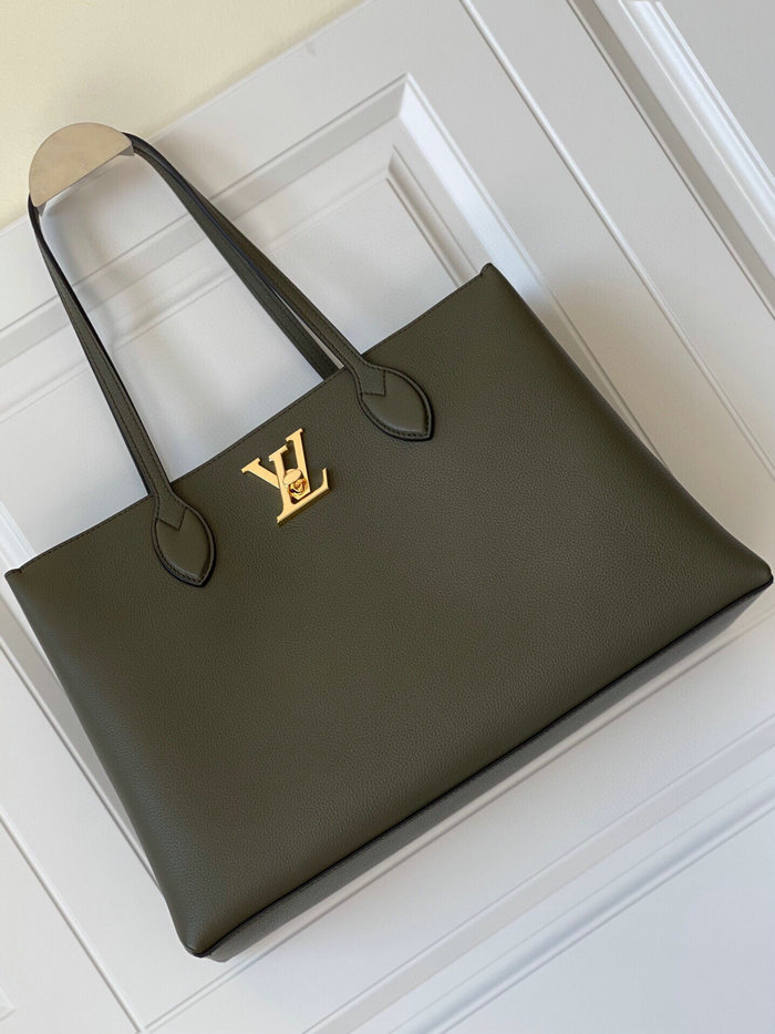 Louis Vuitton Lockme Shopper Green M57346