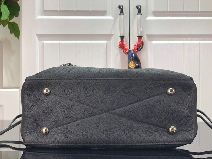 Louis Vuitton Mahina Leather Bella Tote Black M59200