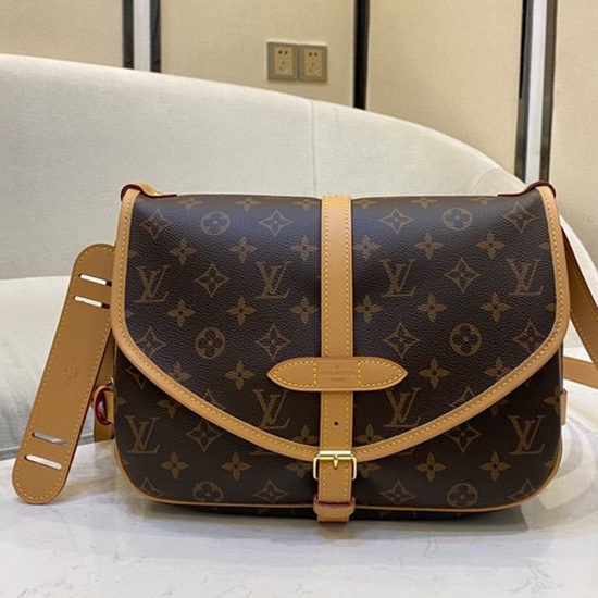 Louis Vuitton Monogram Canvas Saumur MM M40710