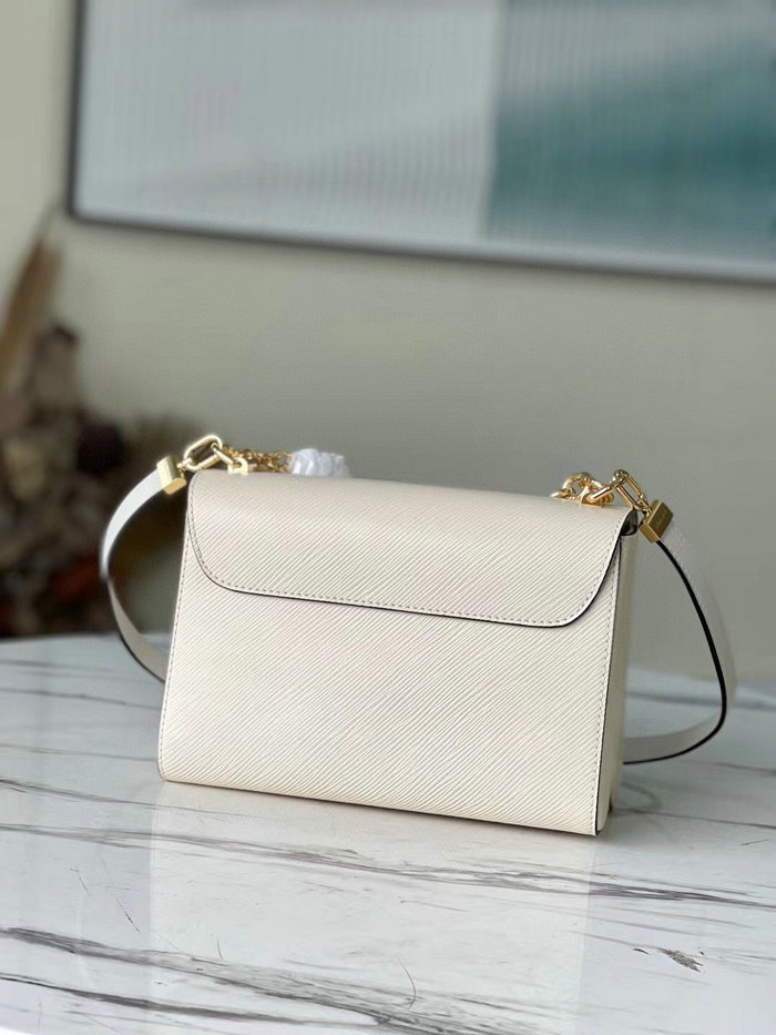 Louis Vuitton Twist MM White M59402