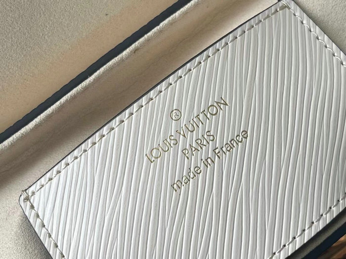 Louis Vuitton Twist MM White M59402