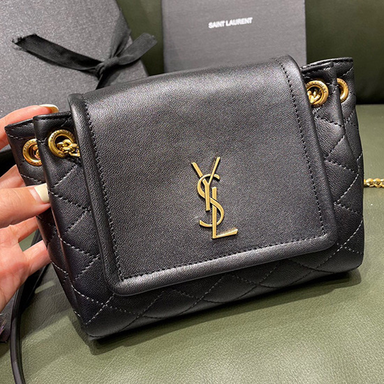 Saint Laurent Nolita Mini Bag Black 672738