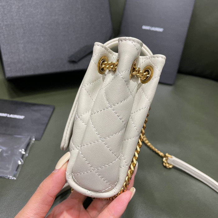 Saint Laurent Nolita Mini Bag White 672738