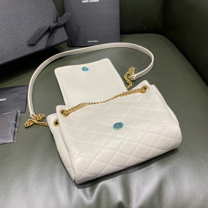 Saint Laurent Nolita Mini Bag White 672738