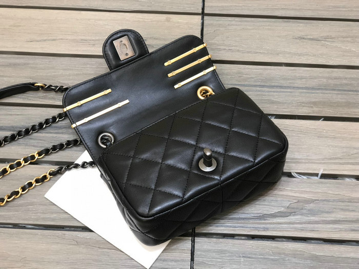Chanel Mini Flap Bag Black AS2978