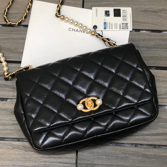 Chanel Small Flap Bag Black AS3001