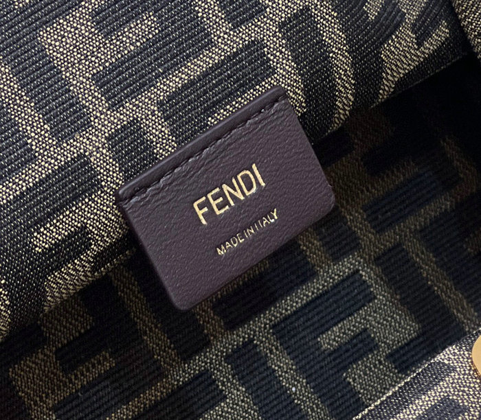 Fendi First Small Leather Bag Gold F80033