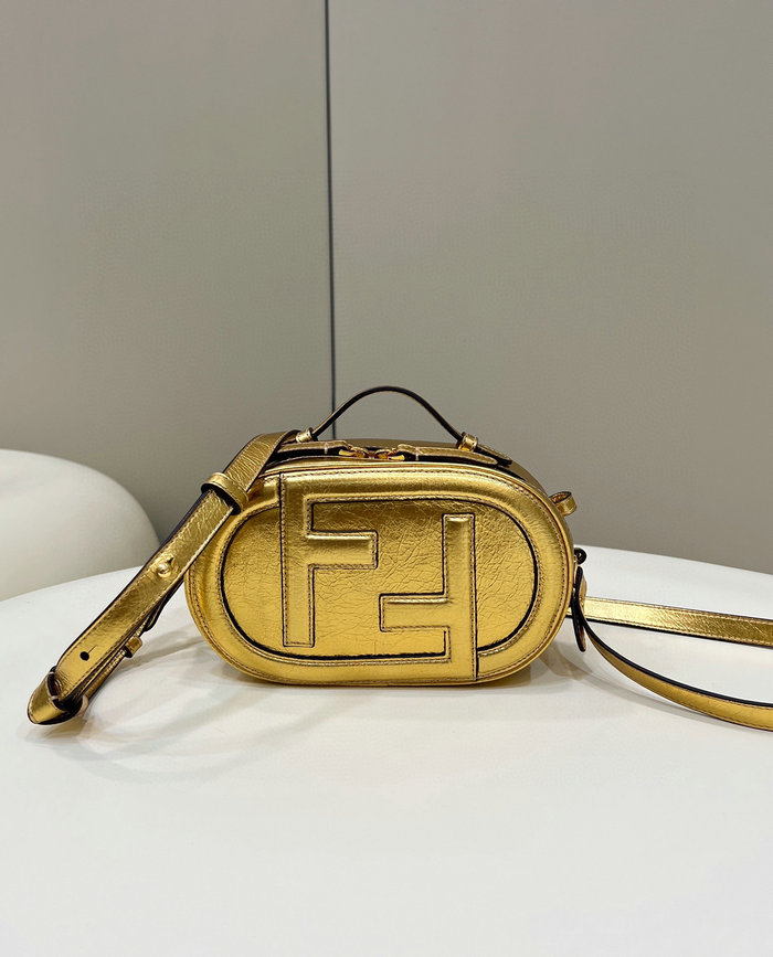 Fendi O’Lock Mini Camera Case Gold F8558