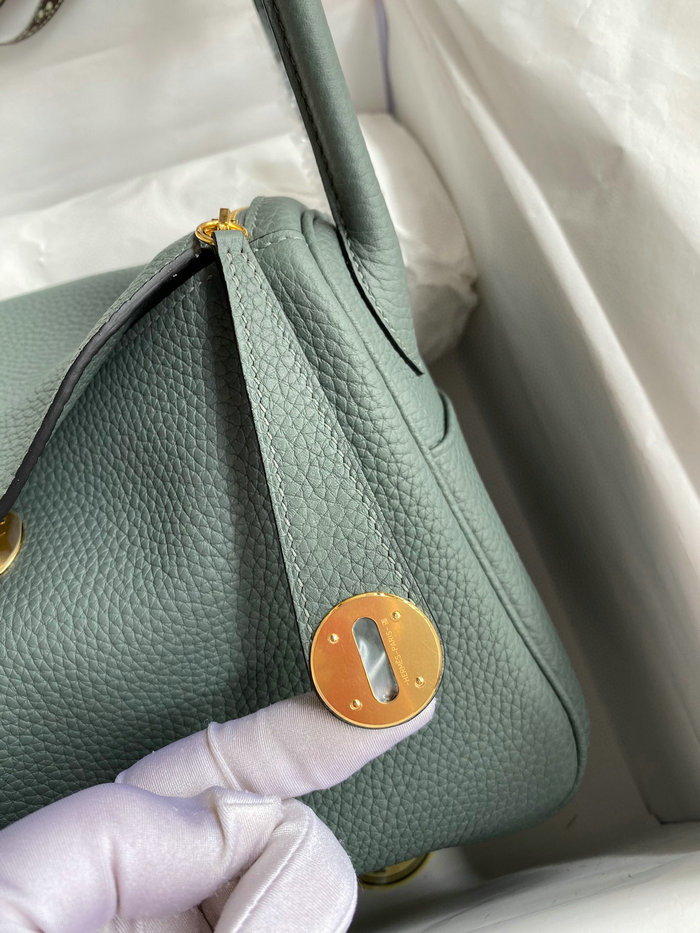 Hermes Clemence Leather Lindy Bag HL1926322