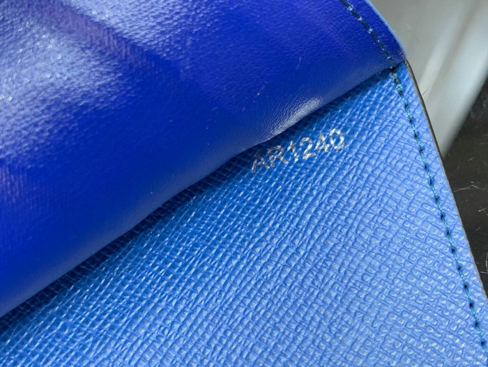 Louis Vuitton Passport Cover Blue N64411