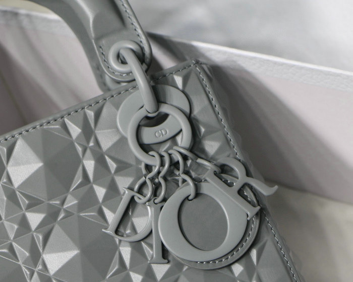 Mini Lady Dior Bag Grey DM6003