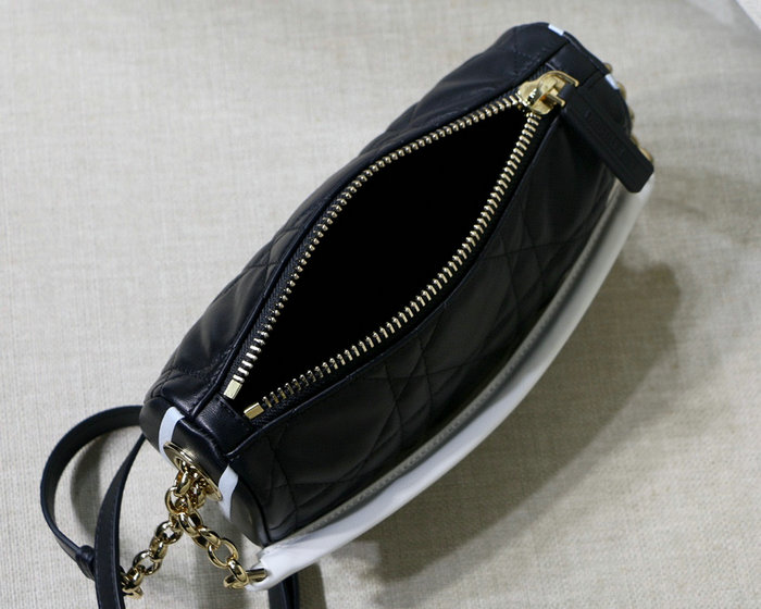 Small Dior Vibe Hobo Bag Black DM8022