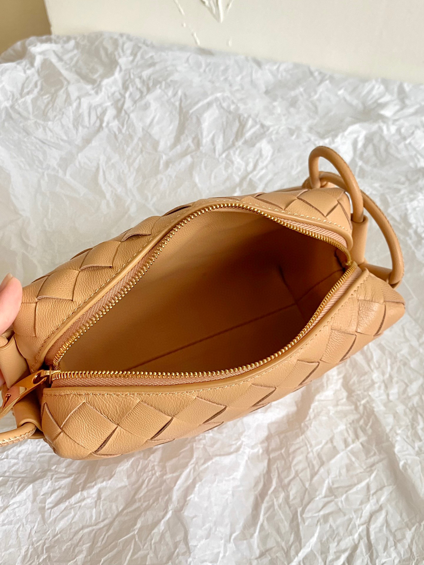 Bottega Veneta Loop Mini Leather Shoulder Bag B6666835