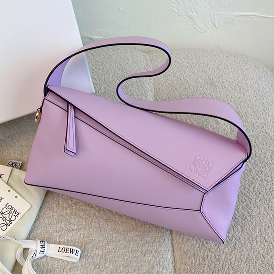 Loewe Puzzle Hobo Shoulder Bag Purple L51067