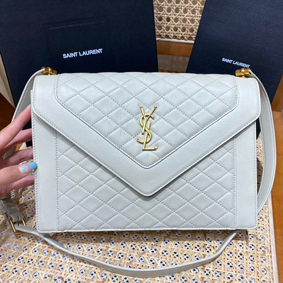 Saint Laurent Gaby Satchel White 668863