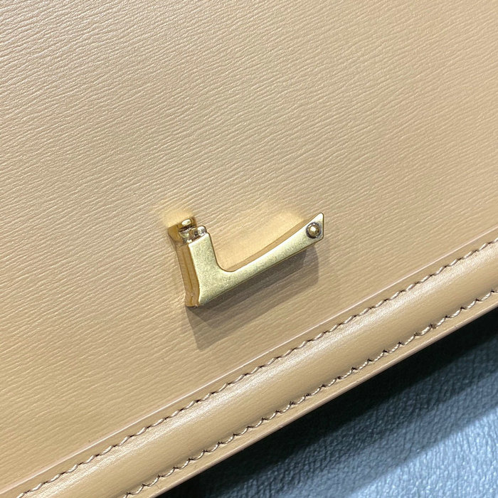 Saint Laurent Solferino Medium Satchel Beige 634305