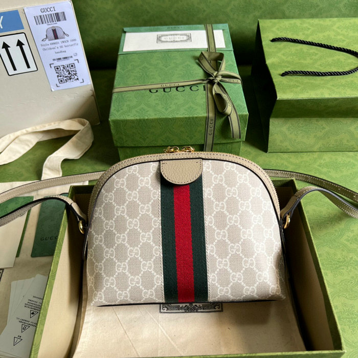 Gucci Ophidia small GG shoulder bag White 499621