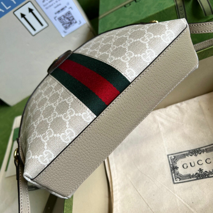 Gucci Ophidia small GG shoulder bag White 499621