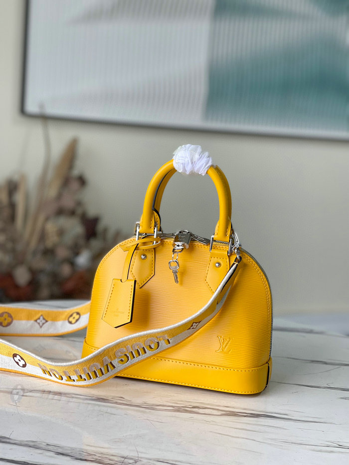 Louis Vuitton Alma BB Bag Yellow M59358