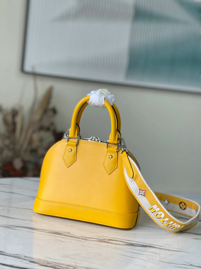 Louis Vuitton Alma BB Bag Yellow M59358