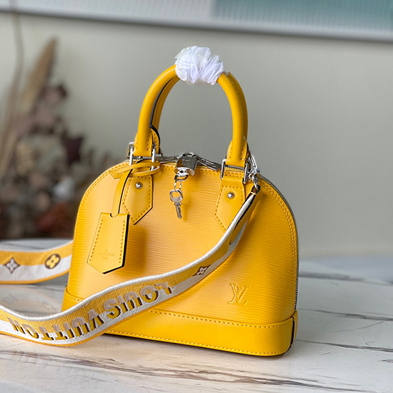 Louis Vuitton Alma BB Bag Yellow M59358