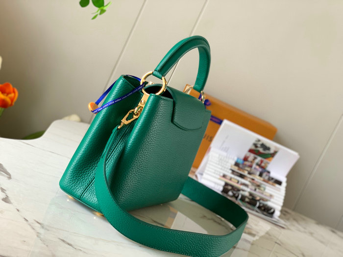 Louis Vuitton CAPUCINES BB BAG Green M59434