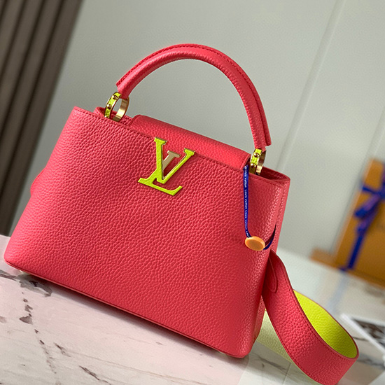 Louis Vuitton CAPUCINES BB BAG Pink M59708