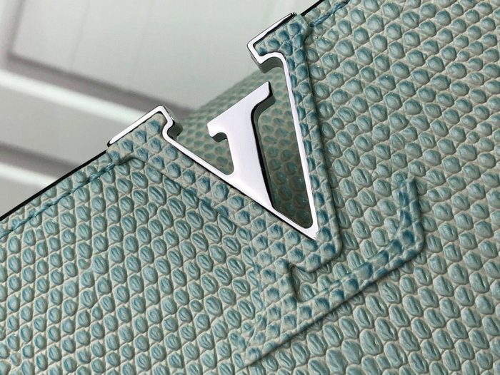 Louis Vuitton Capucines BB Green N98093