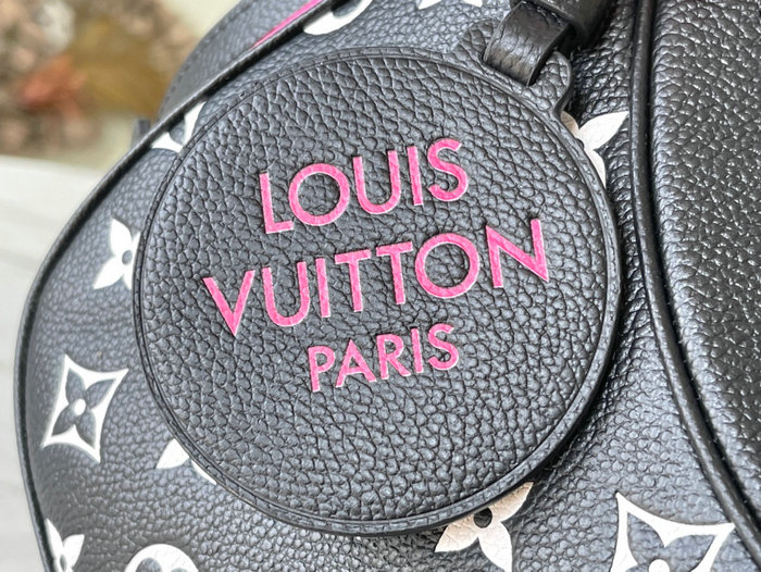 Louis Vuitton Monogram Empreinte Bagatelle Black M46113