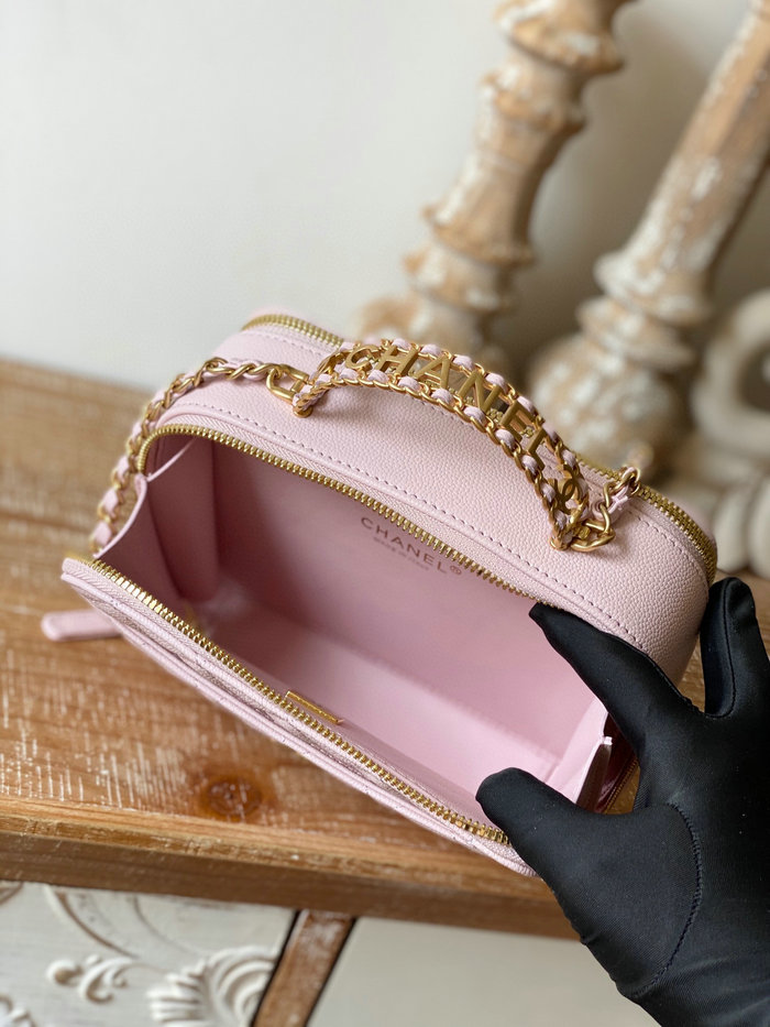 Chanel Vanity Case Bag Pink AP3222