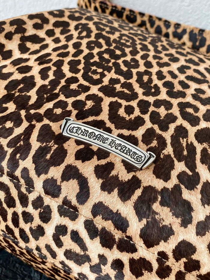 Chrome Hearts Leopard Cross Patch Bag C30082