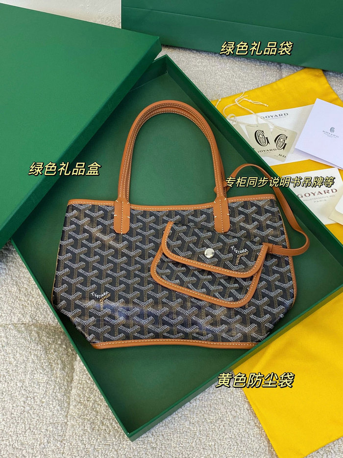 Goyard Anjou Mini Bag Brown G6003