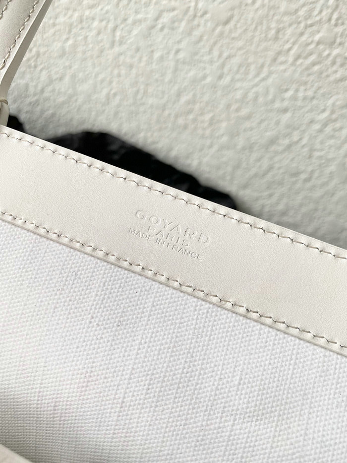 Goyard Bellechasse Biaude PM Bag White G6004