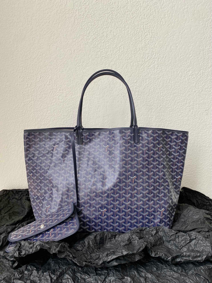 Goyard Saint Louis Tote Blue G6001