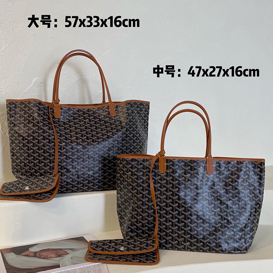 Goyard Saint Louis Tote Brown G6001