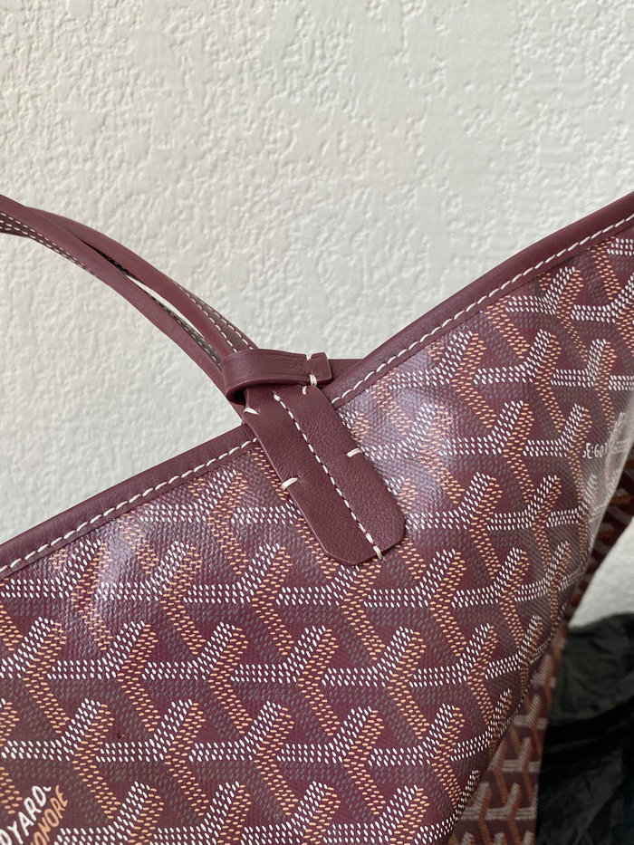 Goyard Saint Louis Tote Burgundy G6001