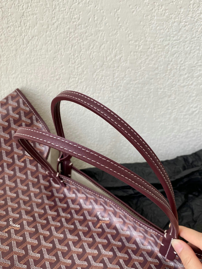 Goyard Saint Louis Tote Burgundy G6001