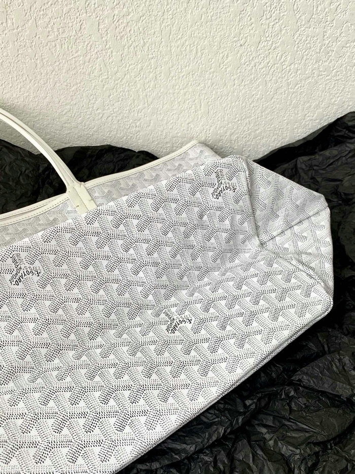 Goyard Saint Louis Tote White G6001