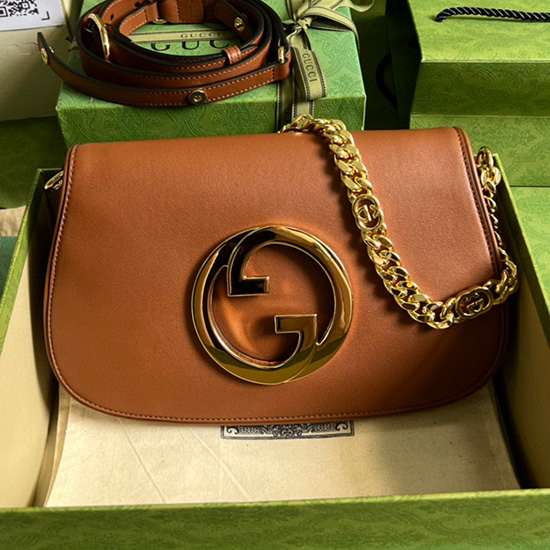 Gucci Blondie shoulder bag Brown 699268