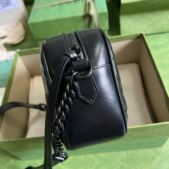 Gucci GG Marmont small shoulder bag Black 447632