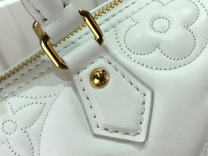 Louis Vuitton PAPILLON BB White M59827