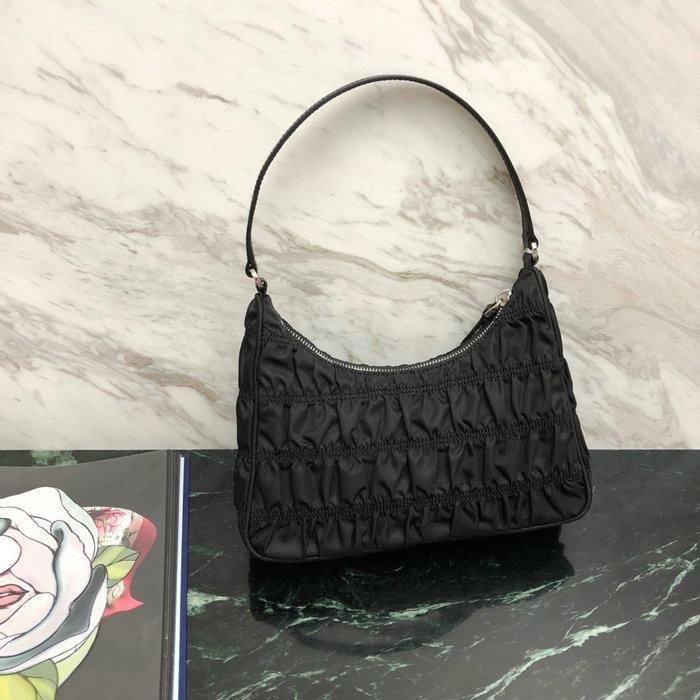 Prada Nylon Hobo bag Black 1NE204