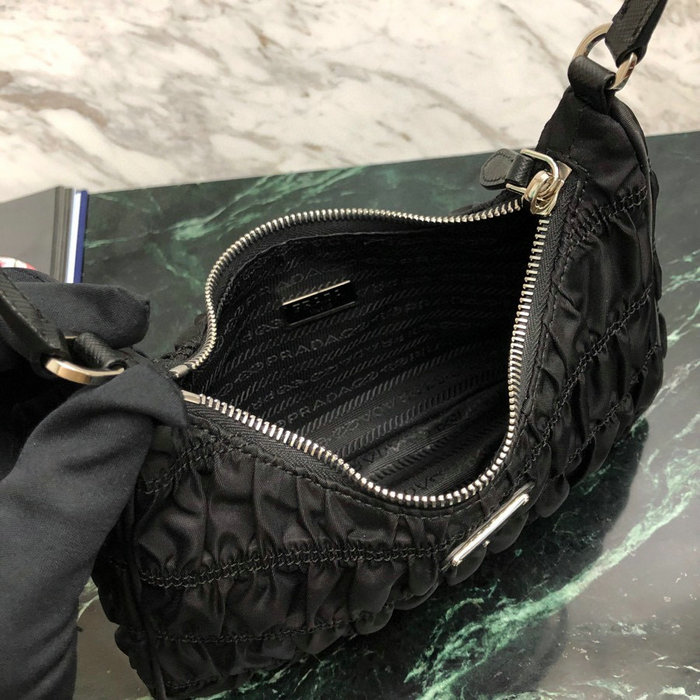 Prada Nylon Hobo bag Black 1NE204