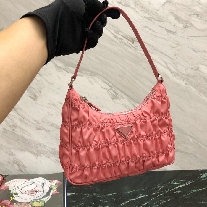 Prada Nylon Hobo bag Pink 1NE204